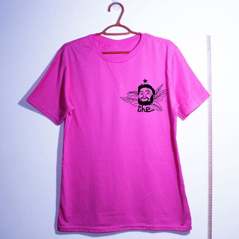 Camiseta Che Guevara rosa