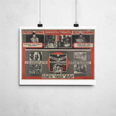 Poster - Importância do Conhecimento para os Soldados Vermelhos