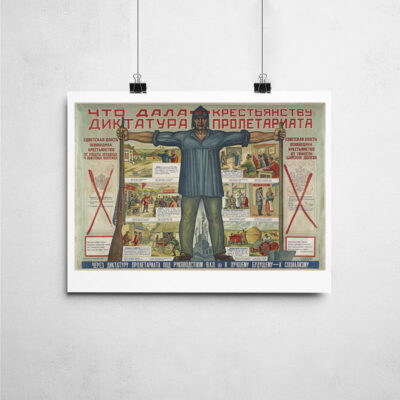 Poster - O que deu ao campesinato a ditadura do proletariado