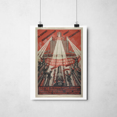 Poster - Contra as novas guerras capitalistas