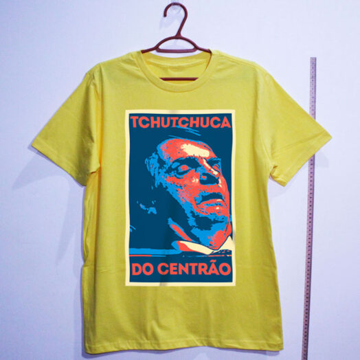 Camiseta - tchutchuca do centrão - amarelo