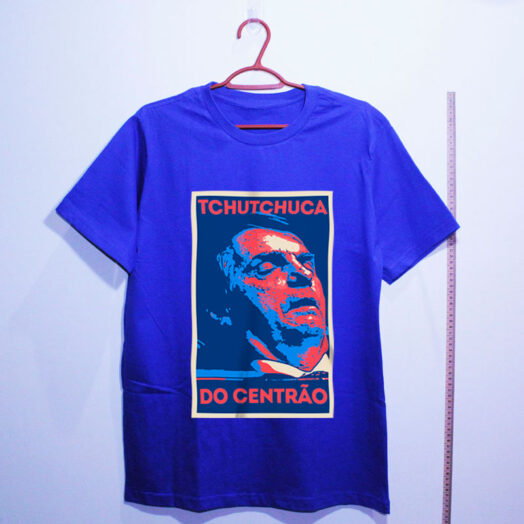 Camiseta - tchutchuca do centrão - azul