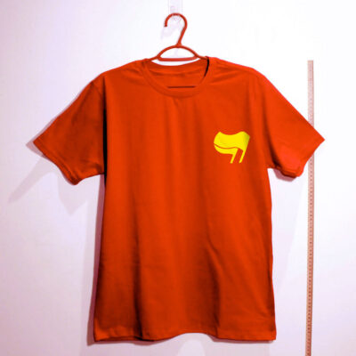 Camiseta seleção brasileira antifa vermelha frente