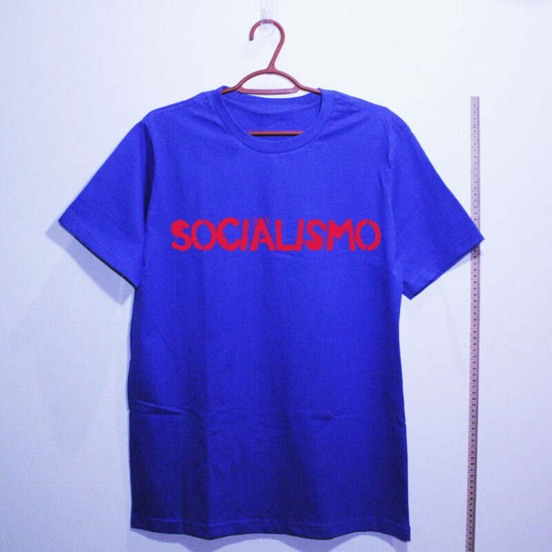 Camiseta azulSocialismo