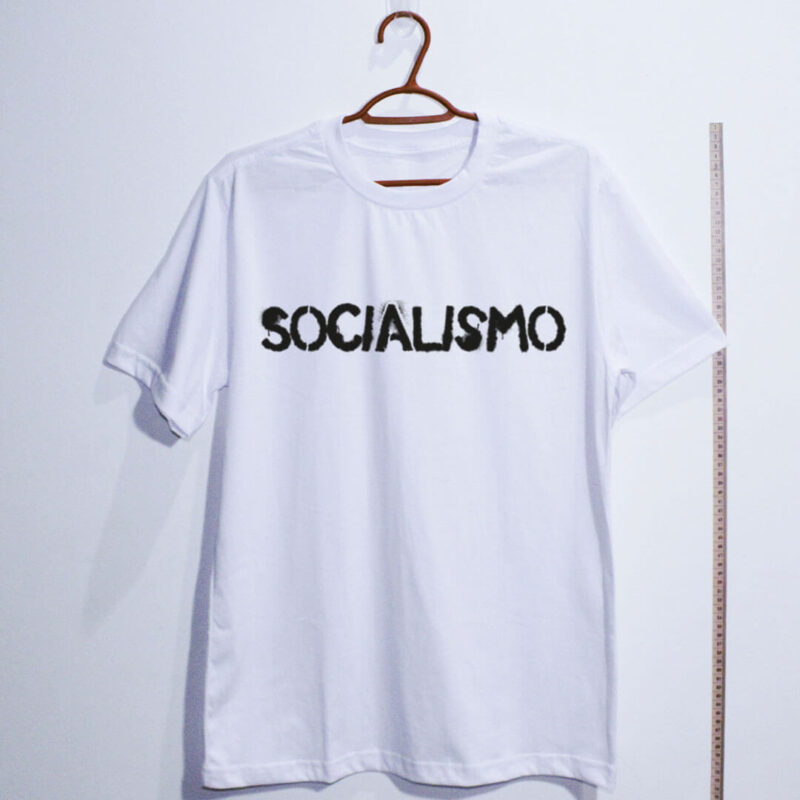 Camiseta branco Socialismo
