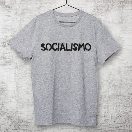 Camiseta CinzaSocialismo