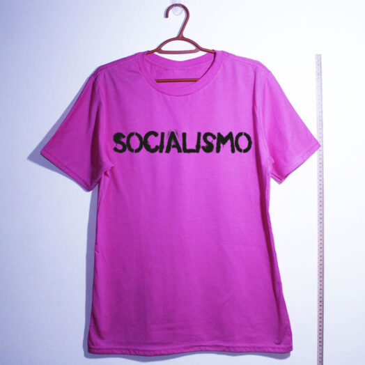 Camiseta rosa Socialismo