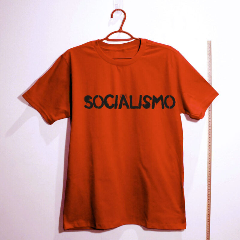 Camiseta Vermelha Socialismo
