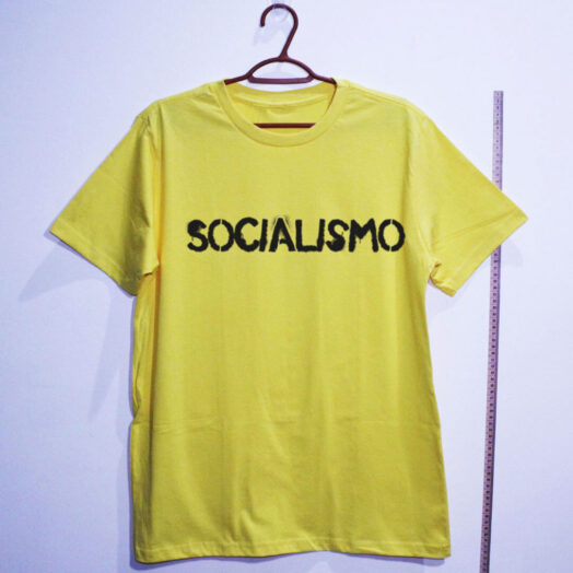 Camiseta amarelo Socialismo