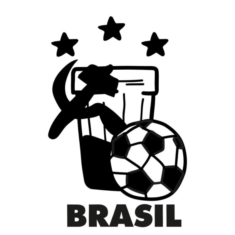 Ilustração frente Camiseta - Camarada Futebol Clube