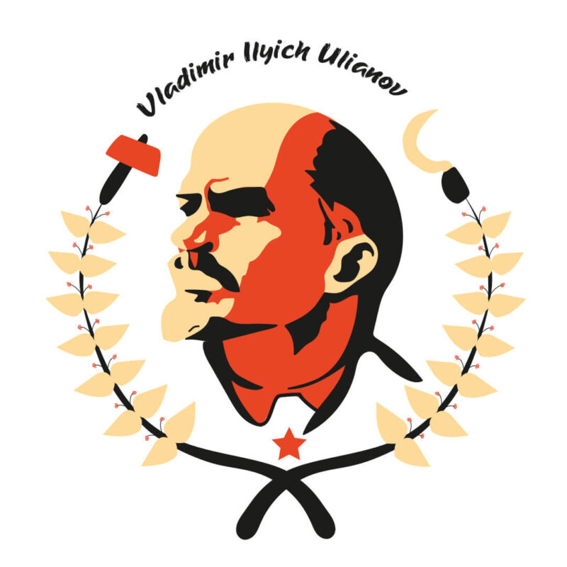 Poster Vladimir Ilyich Ulianov Lenin