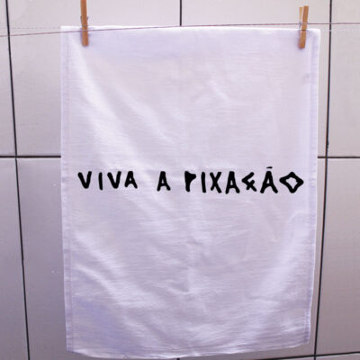 Pano de prato - Viva a Pixação