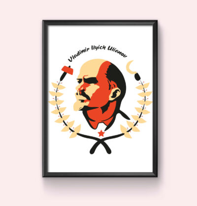Poster Vladimir Ilyich Ulianov Lenin