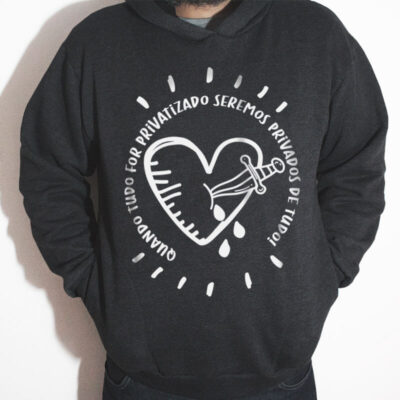 Moleton Chumbo contra a privatização