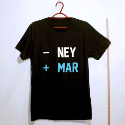 Camiseta de algodão - Ney + Mar