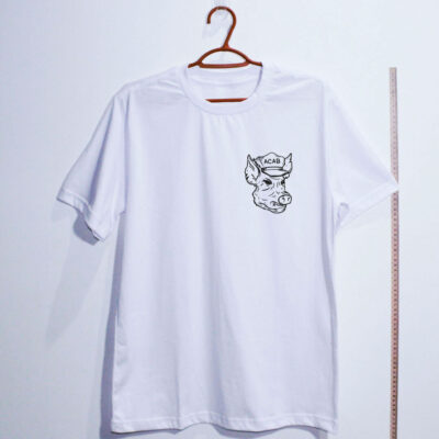 Camiseta Oversized - A.C.A.B - Fck the Plc