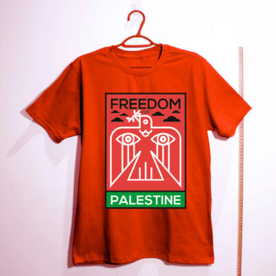 Camiseta de algodão - Liberdade para Palestina