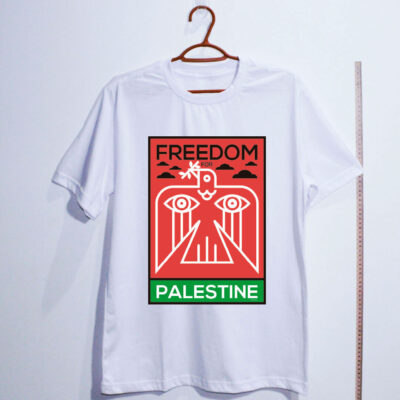 Camiseta Oversized - Liberdade para Palestina