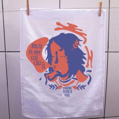 Pano de prato - Ditadura nunca mais