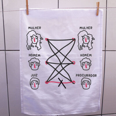 Pano de prato - Pode tudo, mas Procurador com Juiz não pode