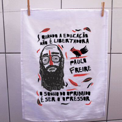 Pano de prato - Paulo Freire
