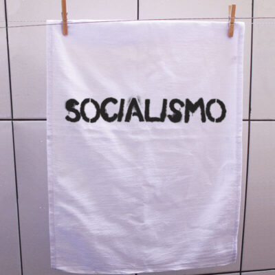 Pano de prato - Socialismo