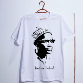Camiseta estampada - Amílcar Cabral - Dry Fit