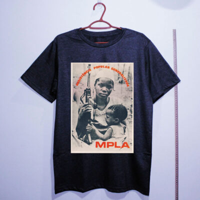 Camiseta de algodão - Resistencia popular Generalizada - MPLA (Angola)