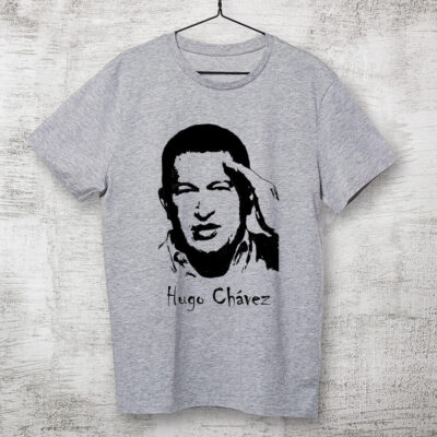 Camiseta de algodão - Hugo Chavez