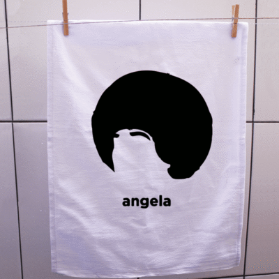 Pano de prato - Angela Davis