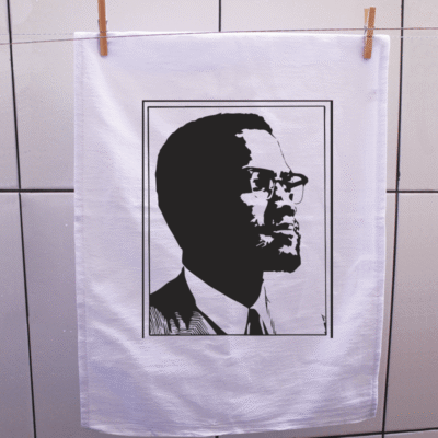 Pano de prato - Malcolm-x