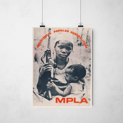 Poster - Resistencia popular Generalizada - MPLA