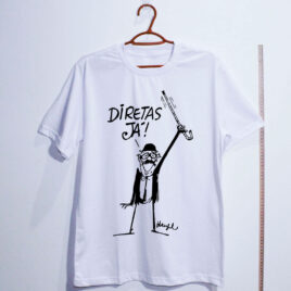Camiseta estampada - Diretas Já - Dry Fit