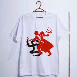 Camiseta estampada - Elimine a escória fascista - Dry Fit