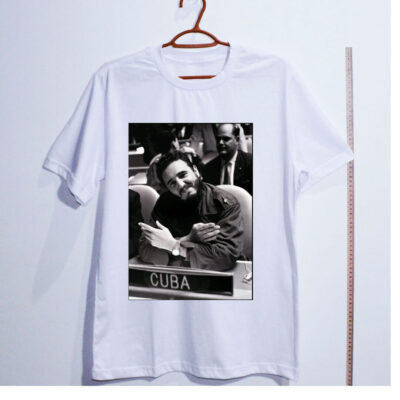 Camiseta de algodão - Comandante Fidel