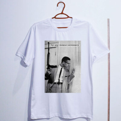 Camiseta Oversized - Malcolm X - Por qualquer meio necessário