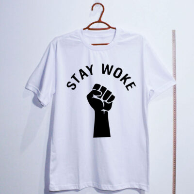 Camiseta Oversized - Stay Woke