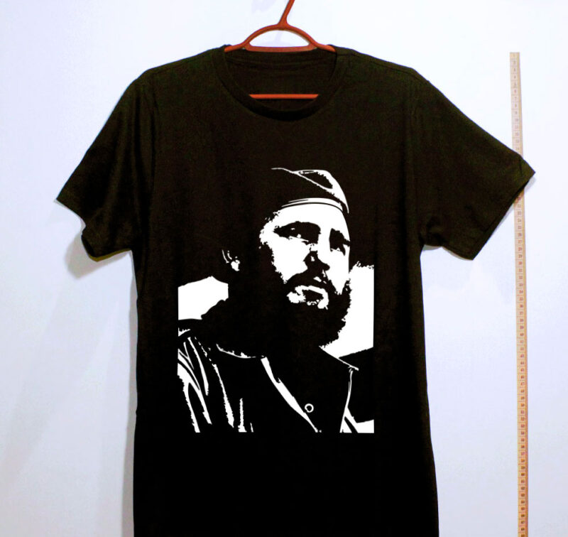 Camiseta estampada - Fidel Castro