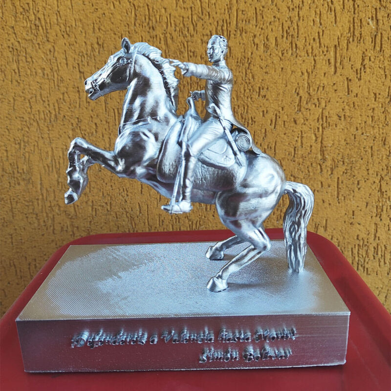Estátua 3D - Simón Bolívar - Imagem 5