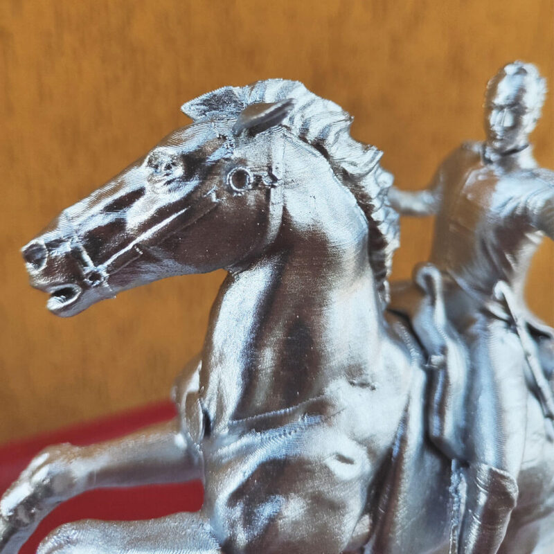 Estátua 3D - Simón Bolívar - Imagem 3