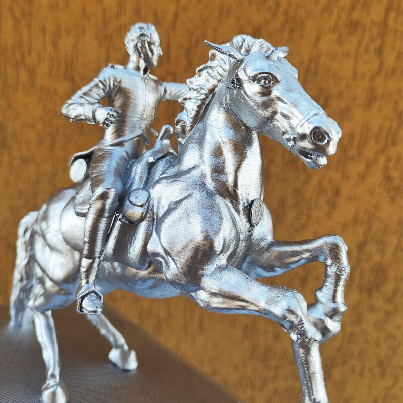 Estátua 3D - Simón Bolívar