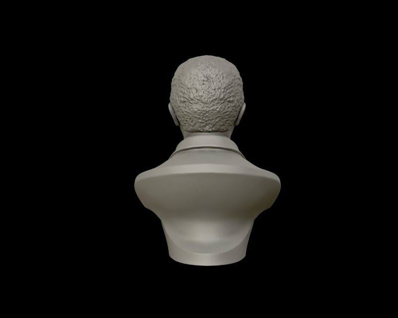 Busto 3D - Nelson Mandela - Image 4