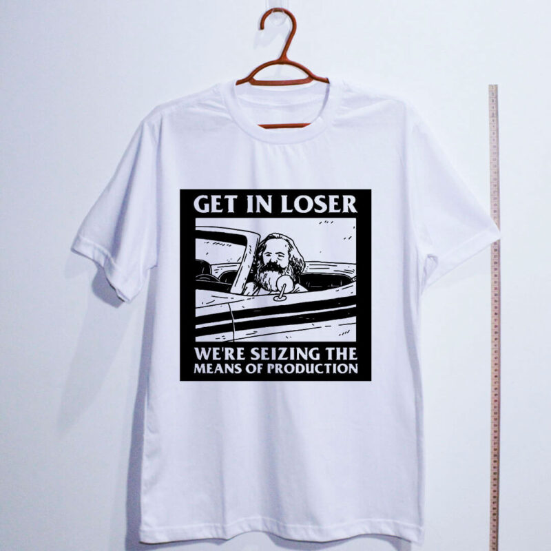 Camiseta estampada - Get in loser - Image 7