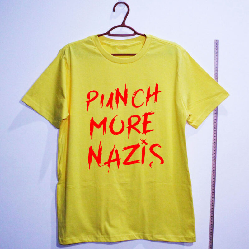 Camiseta - Punch more nazis