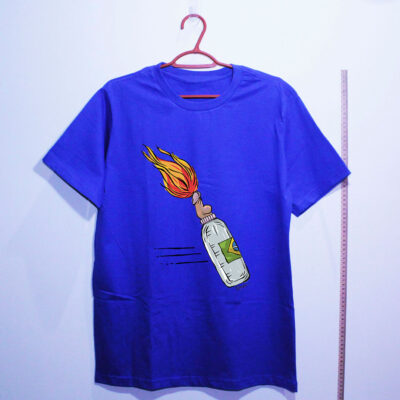 Camiseta de algodão - Mamadeira de piroca por cartunista das cavernas