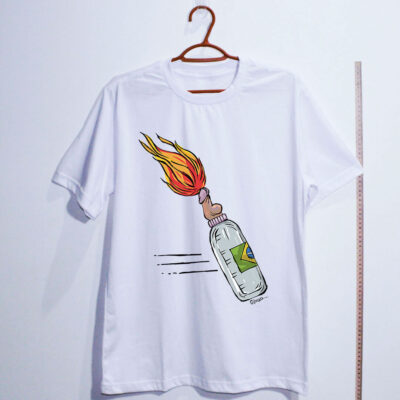 Camiseta Oversized - Mamadeira de piroca por cartunista das cavernas