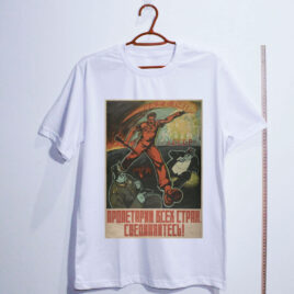 Camiseta - Proletários do mundo uni-vos - Oversized