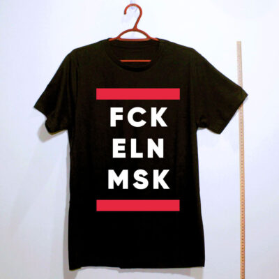 Camiseta de algodão - Fuck Elon Musk
