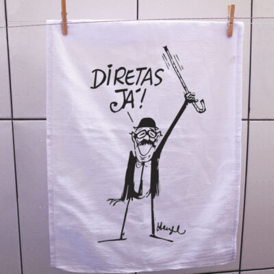 Pano de prato - Diretas Já