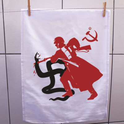 Pano de prato - Elimine a escória fascista